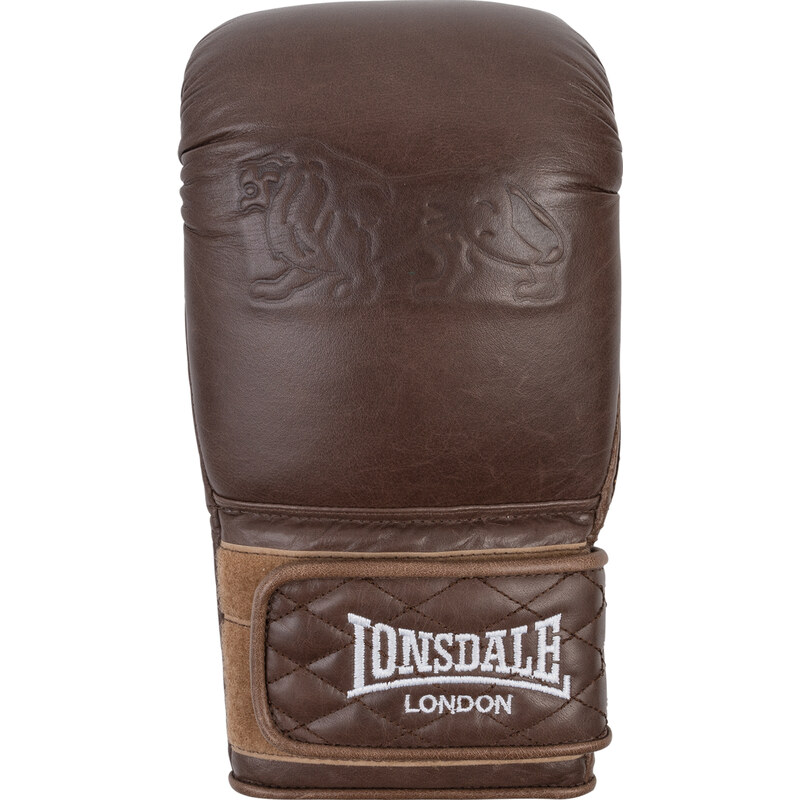 Lonsdale Leather boxing bag gloves