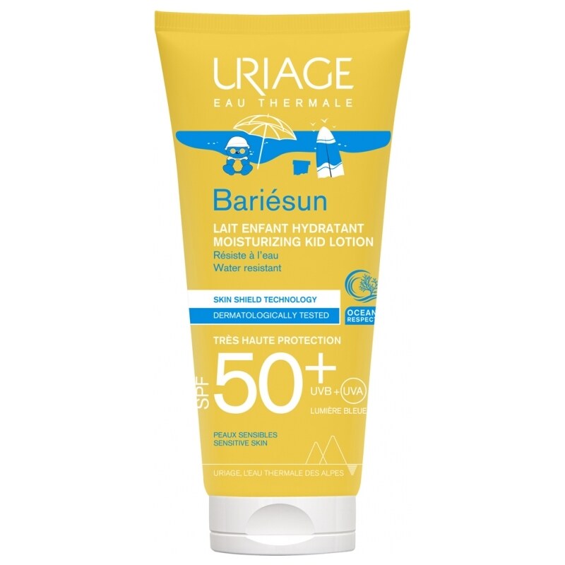 Uriage Dětské hydratační mléko na opalování SPF 50+ Bariesun (Moisturizing Kid Lotion) 100 ml