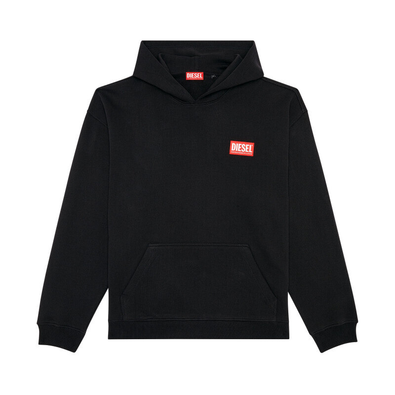 MIKINA DIESEL S-NLABEL-HOOD-L1 SWEAT-SHIRT