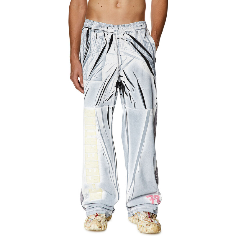 KALHOTY DIESEL P-ROWY-LONG TROUSERS