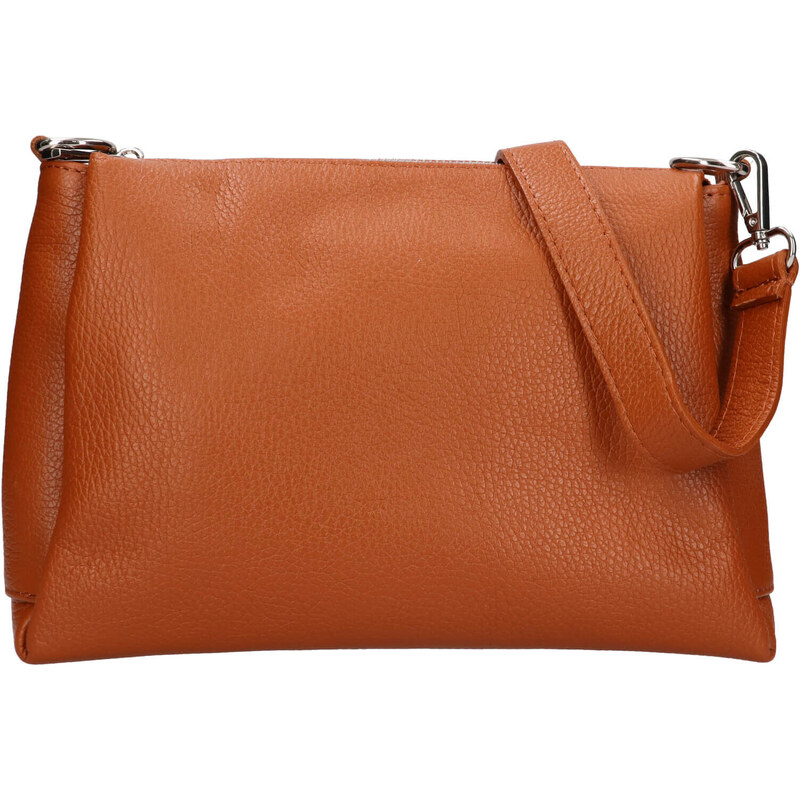 Dámská kožená crossbody kabelka Italia Tamara - koňak 87911520