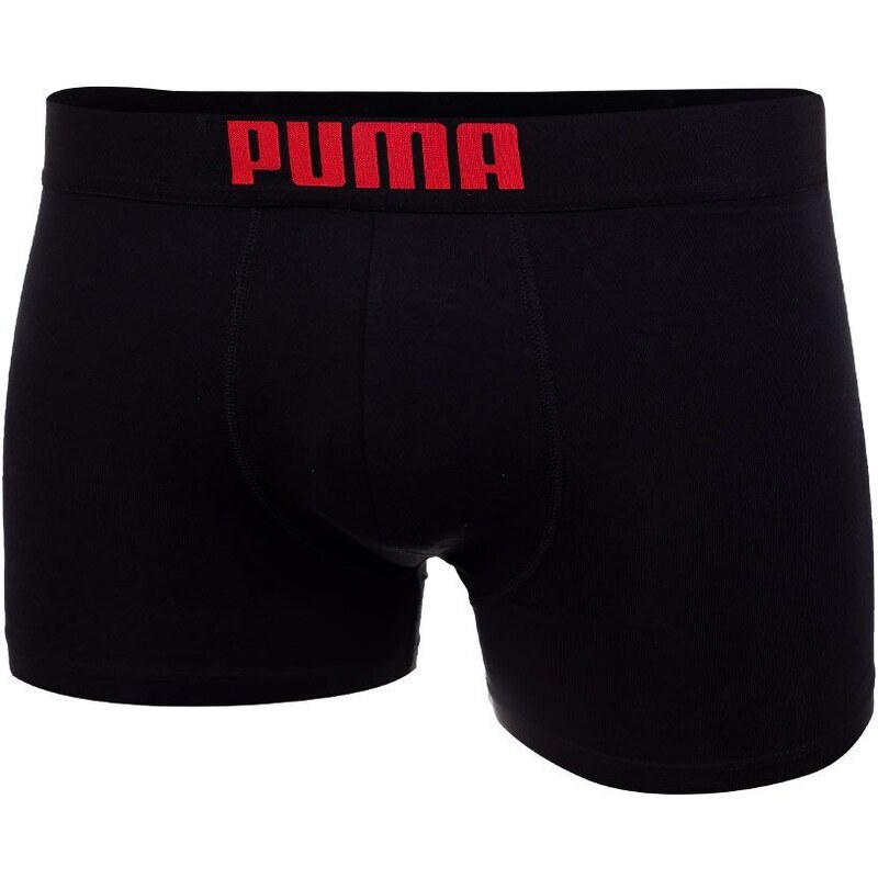 Sada dvou pánských boxerek v červené a černé barvě Puma - Pánské