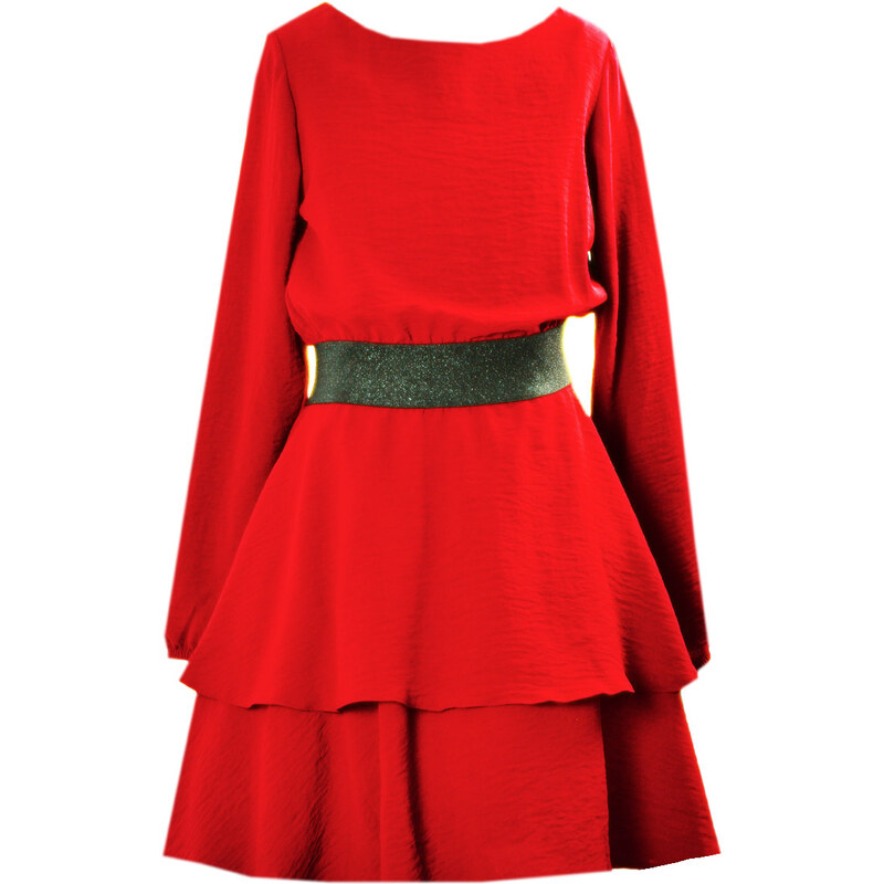 Dívčí šaty Miray červené Emma