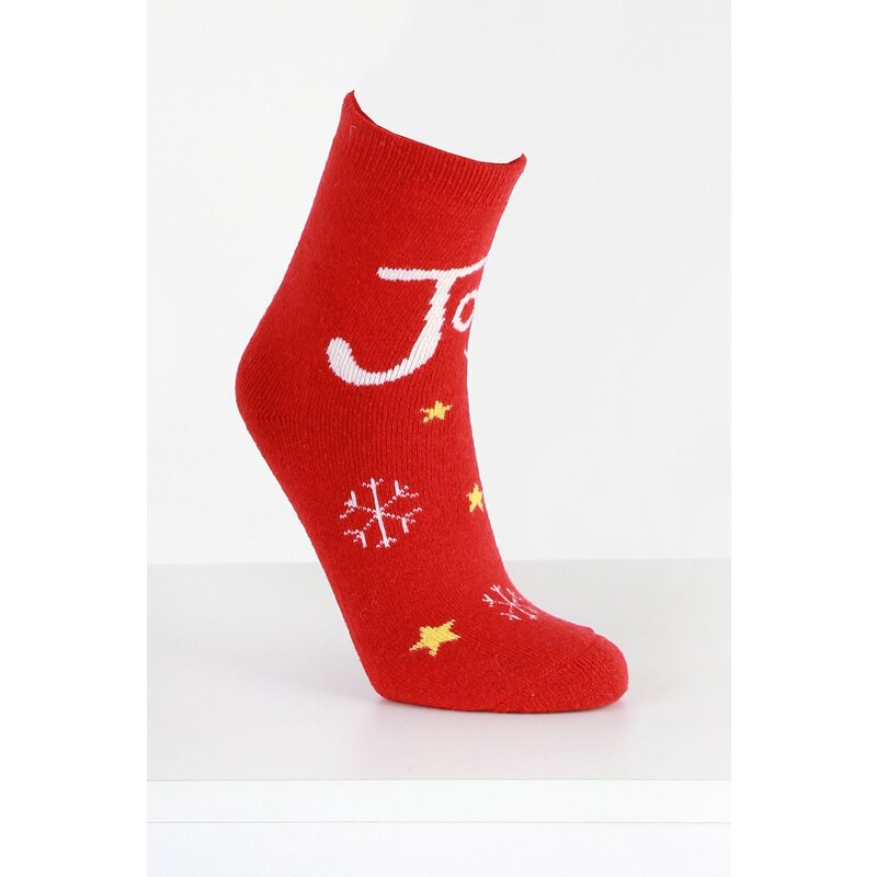 Pesail Vánoční termo ponožky SDM04R.WH