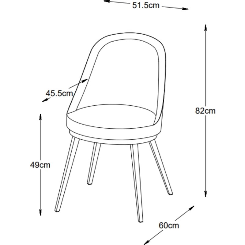 Šedá koženková jídelní židle Unique Furniture Gain