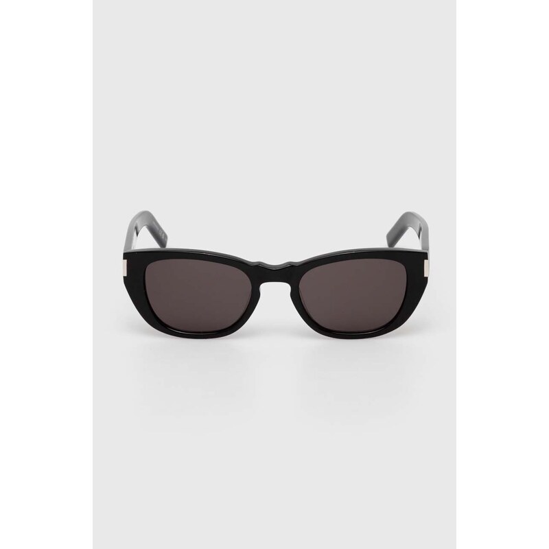 Sluneční brýle Saint Laurent pánské, černá barva