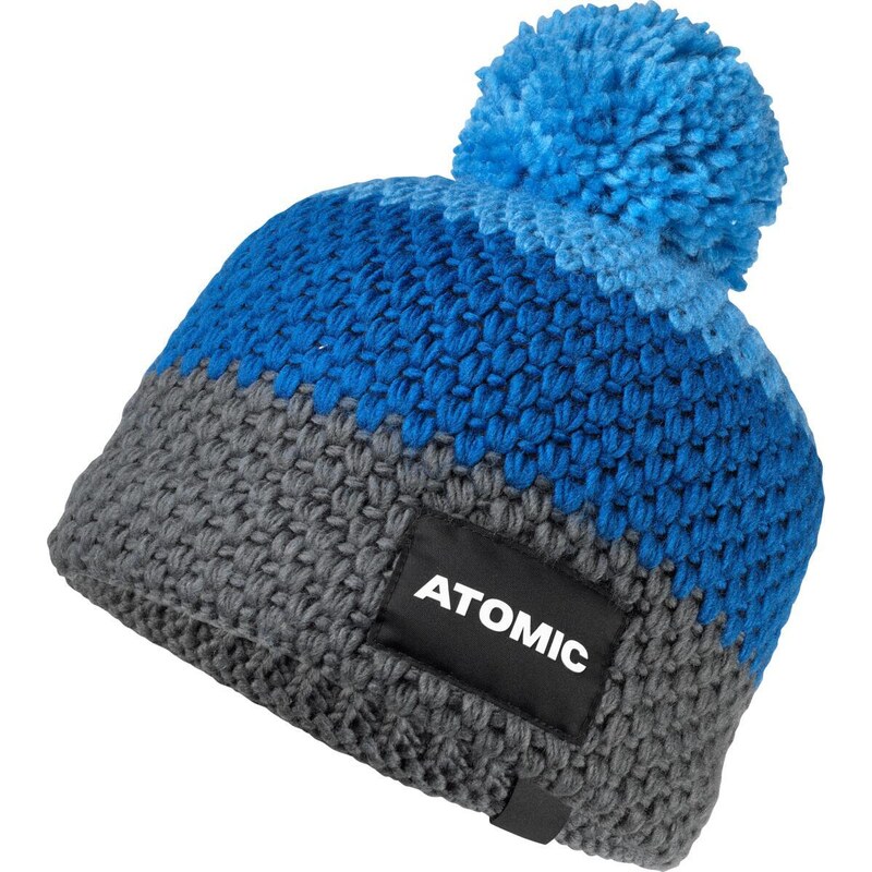 ATOMIC ALPS KIDS BEANIE Blue/Grey/Light Blue