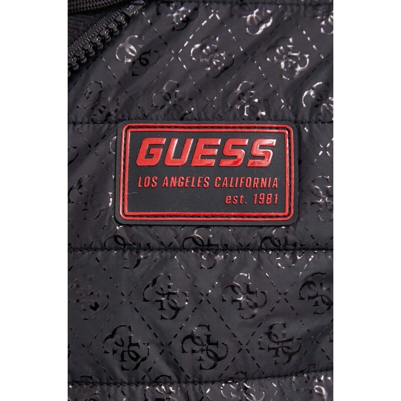 Bunda Guess GASTON pánská, černá barva, přechodná, Z4RL00 WG132