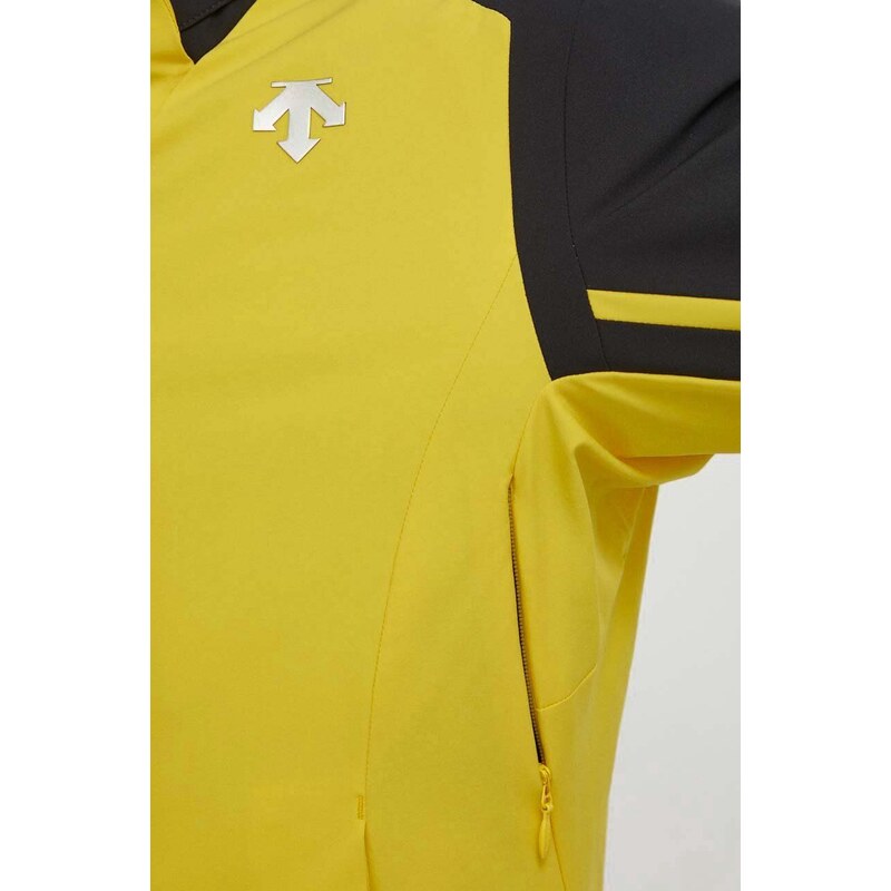 Lyžařská bunda Descente Chester žlutá barva
