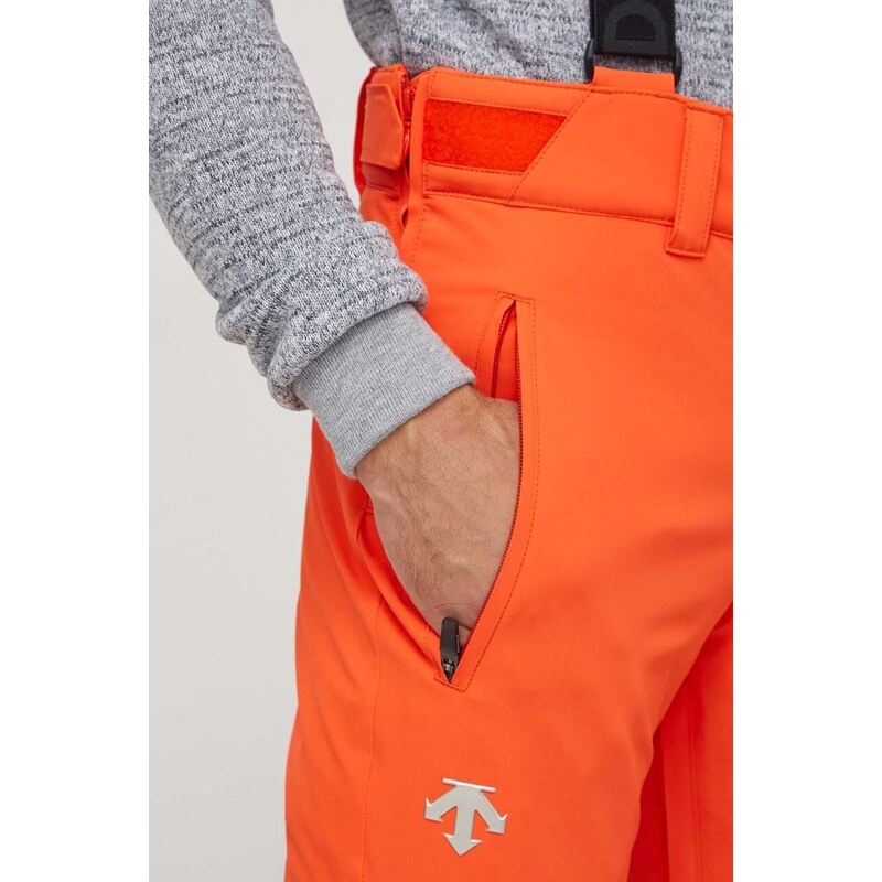 Lyžařské kalhoty Descente Icon oranžová barva