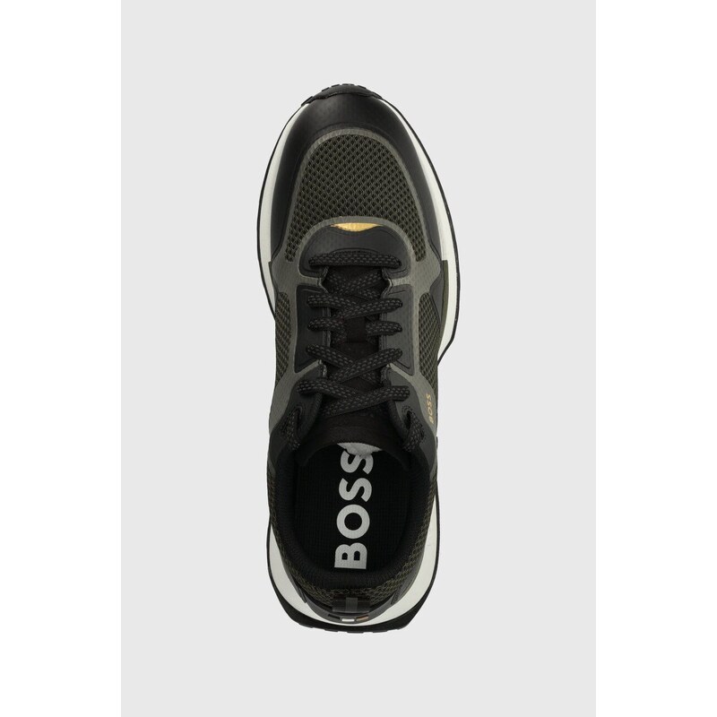 Sneakers boty BOSS Jonah zelená barva, 50513195