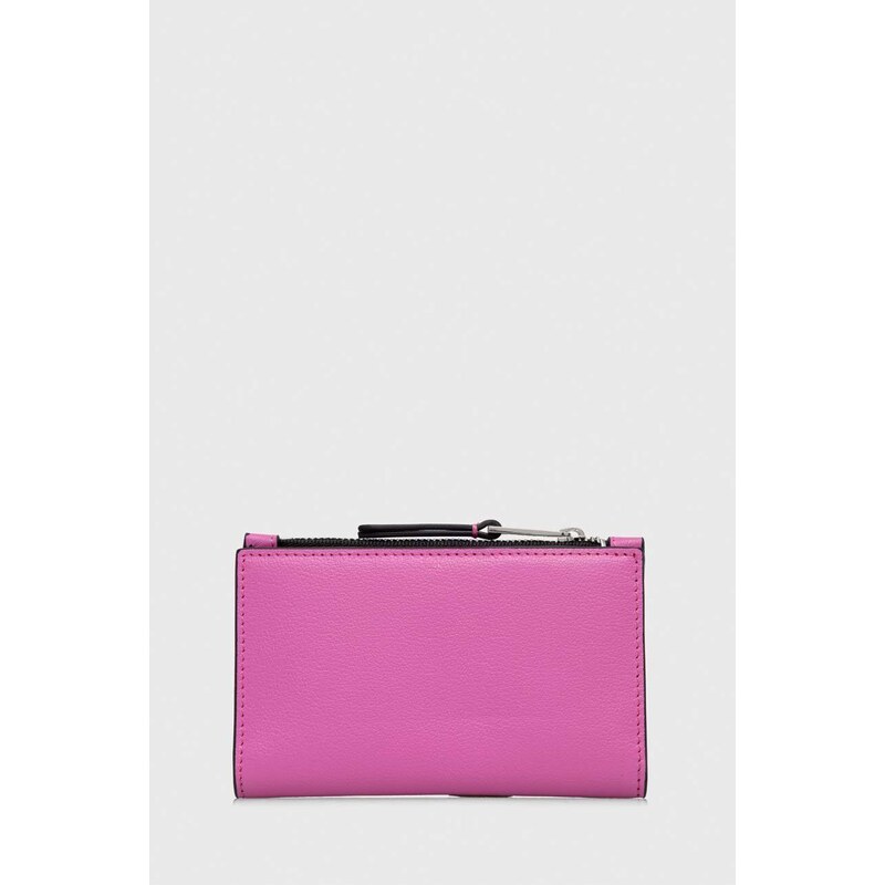 Peněženka Karl Lagerfeld růžová barva