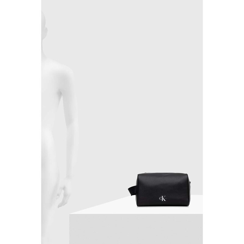 Kosmetická taška Calvin Klein Jeans černá barva