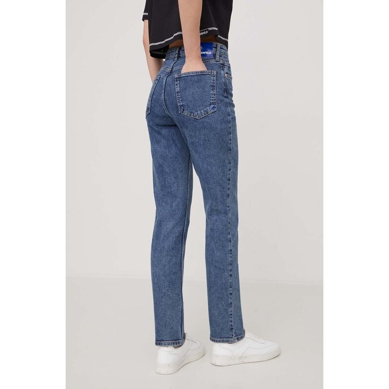 Džíny Karl Lagerfeld Jeans dámské, high waist