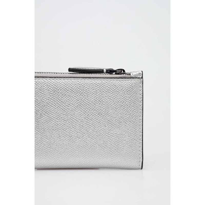 Peněženka Karl Lagerfeld stříbrná barva