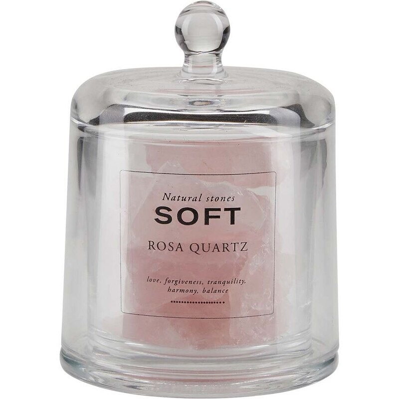 Kamenný aroma difuzér Bahne Soft Rosa Quartz
