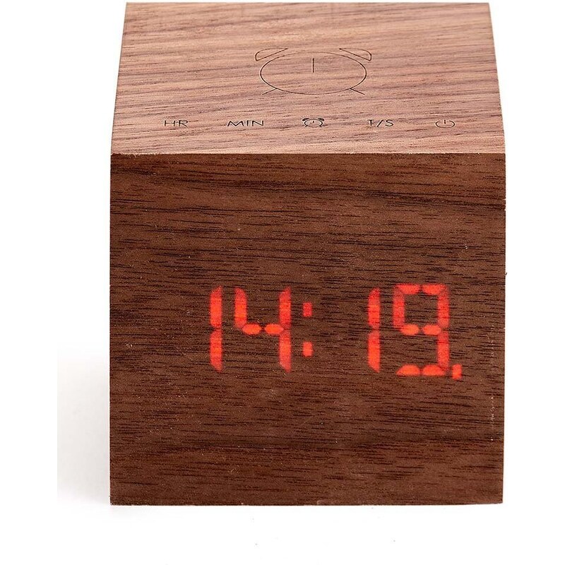 Stolní hodiny Gingko Design Cube Plus Clock