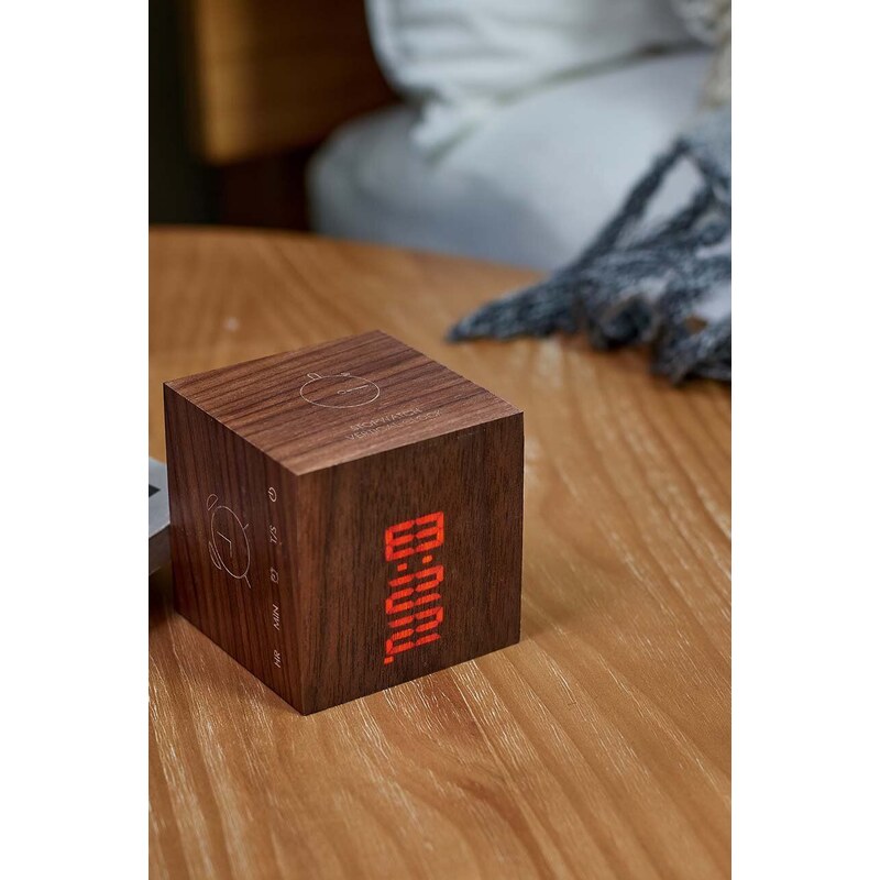 Stolní hodiny Gingko Design Cube Plus Clock