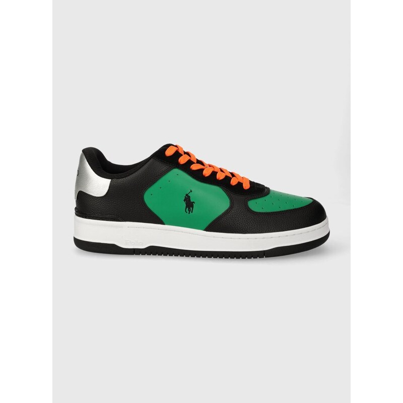 Sneakers boty Polo Ralph Lauren Masters Crt zelená barva, 809923934003