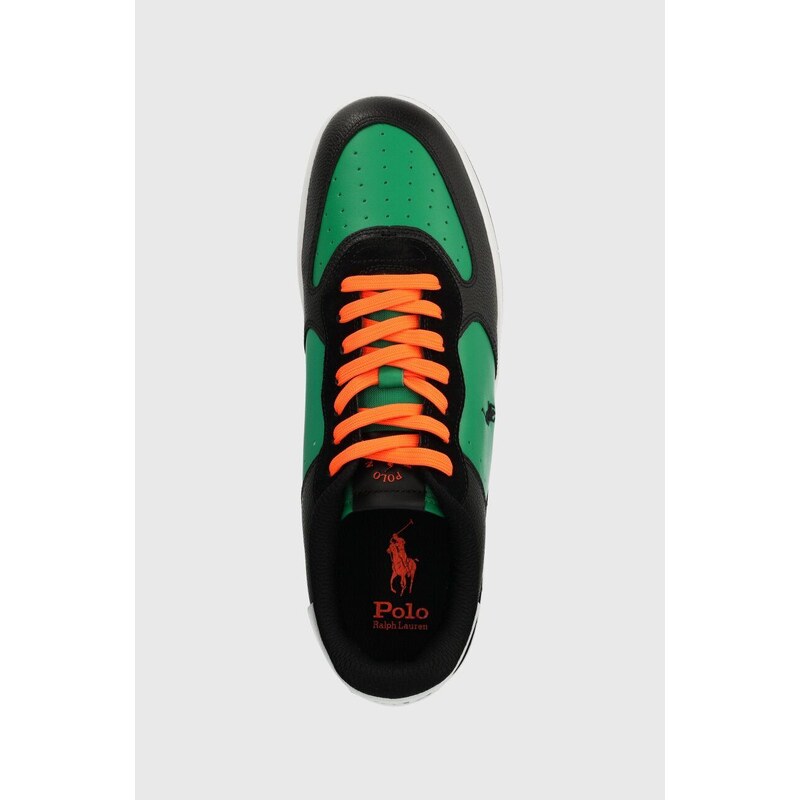 Sneakers boty Polo Ralph Lauren Masters Crt zelená barva, 809923934003