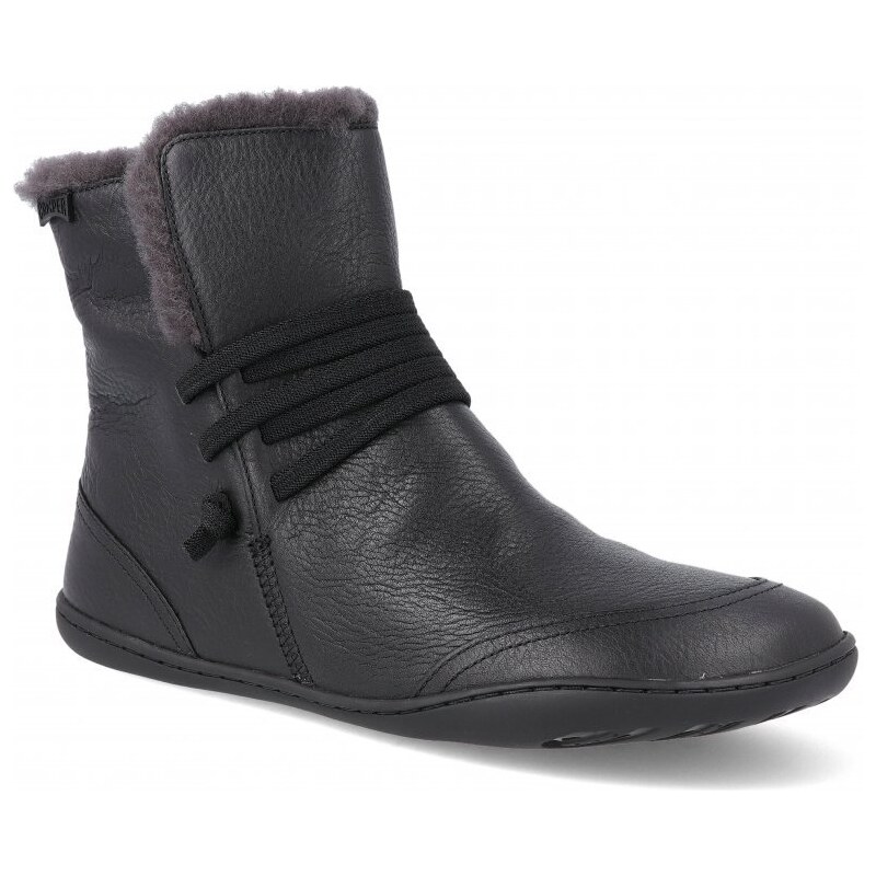 Barefoot dámské zimní boty Camper - Peu Cami Sella Negro černé - GLAMI.cz