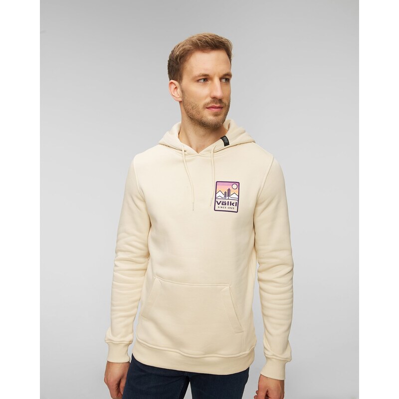 Béžová pánská mikina Völkl 100 Years Rise And Shine Hoodie Sand