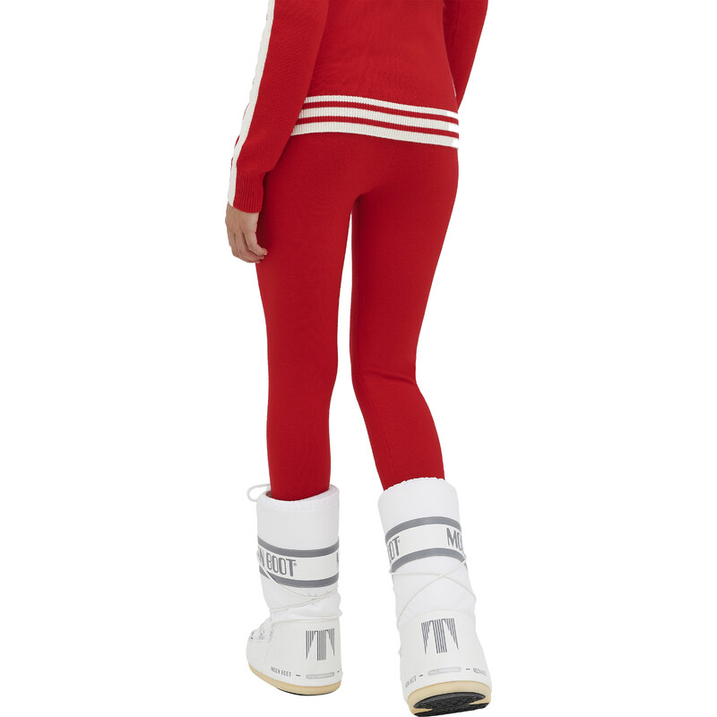 PERFECT MOMENT BB WOOL LEGGINS RED