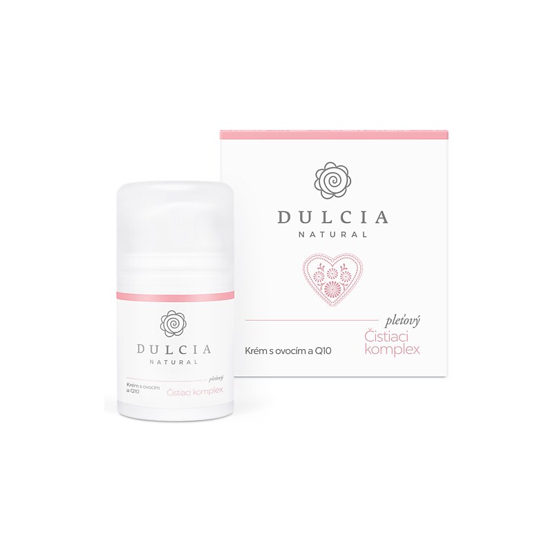 Dulcia Natural / Natuint Cosmetics DULCIA NATURAL Pleťový krém s ovocem a Q10 - Čisticí komplex 50 ml