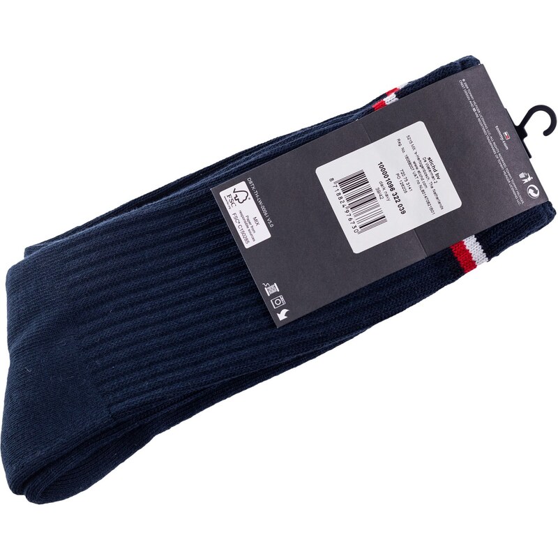 Tommy Hilfiger Man's 2Pack Socks 100001096 Navy Blue