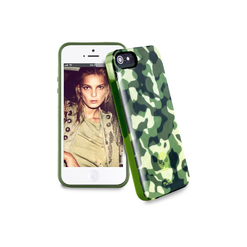 Pouzdro / kryt pro Apple iPhone 5 / 5S - Puro, Army