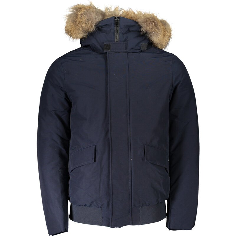 Pánská modrá bunda Woolrich ve velikosti XXL