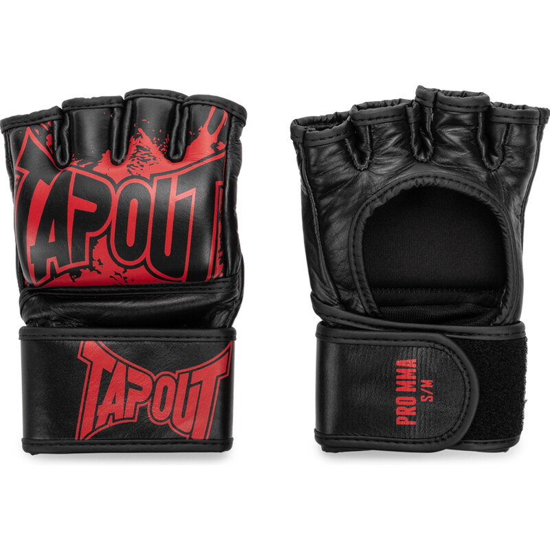 Tapout Leather MMA pro fight gloves (1 pair)
