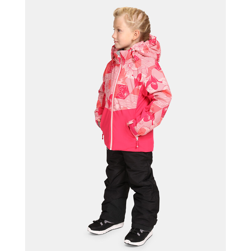 Dívčí lyžařská bunda Kilpi SAMARA-JG růžová