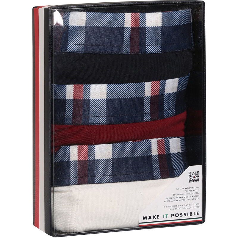 3PACK pánské boxerky Tommy Hilfiger vícebarevné (UM0UM03041 0XU)