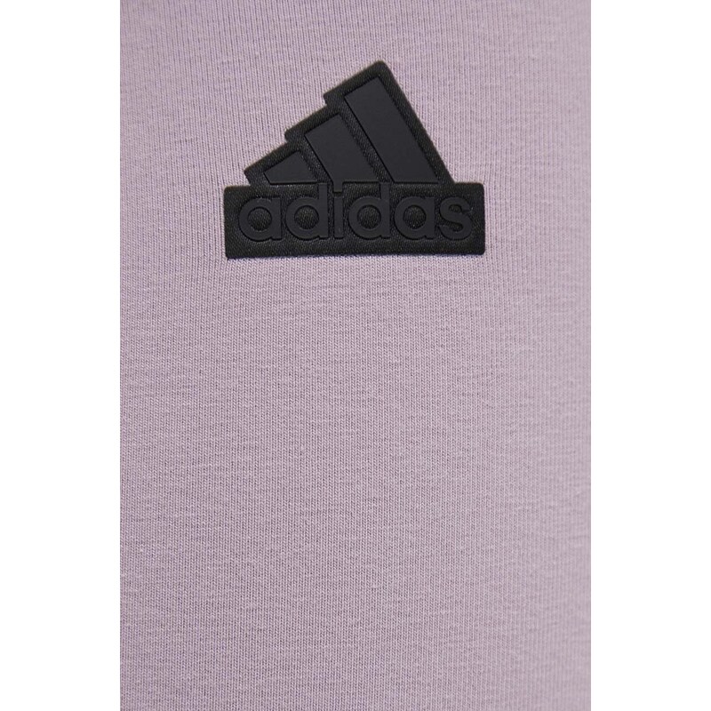 Legíny adidas dámské, růžová barva, s aplikací, IS3611