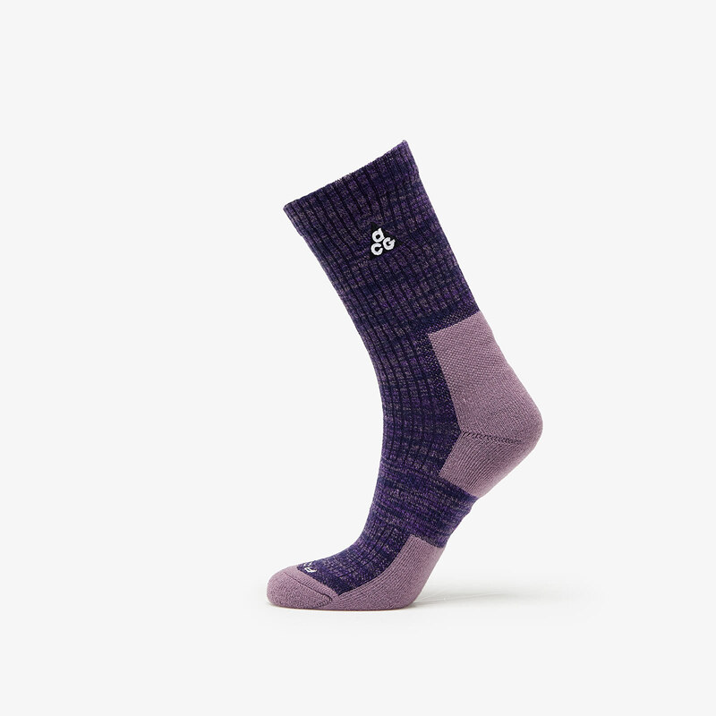 Pánské ponožky Nike ACG Everyday Cushioned Crew Socks 1-Pack Purple Ink/ Black/ Violet