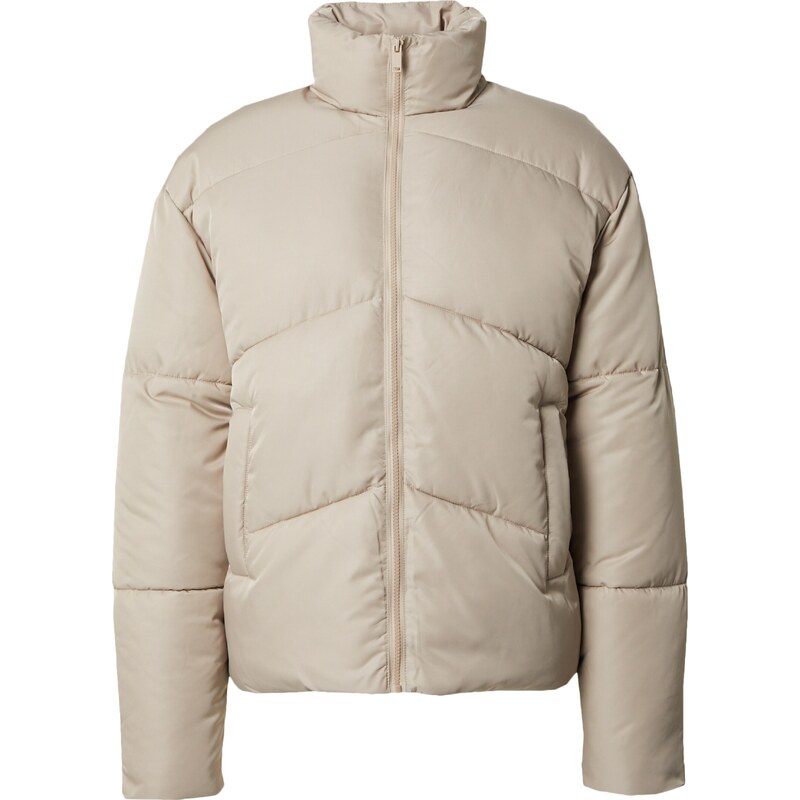 DAN FOX APPAREL Přechodná bunda Justus šedobéžová