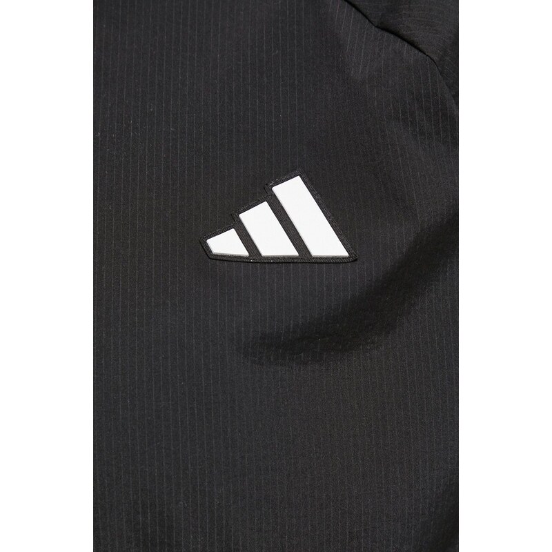 Bunda adidas Performance dámská, černá barva, přechodná, IS8968