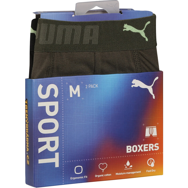 2PACK pánské boxerky Puma vícebarevné