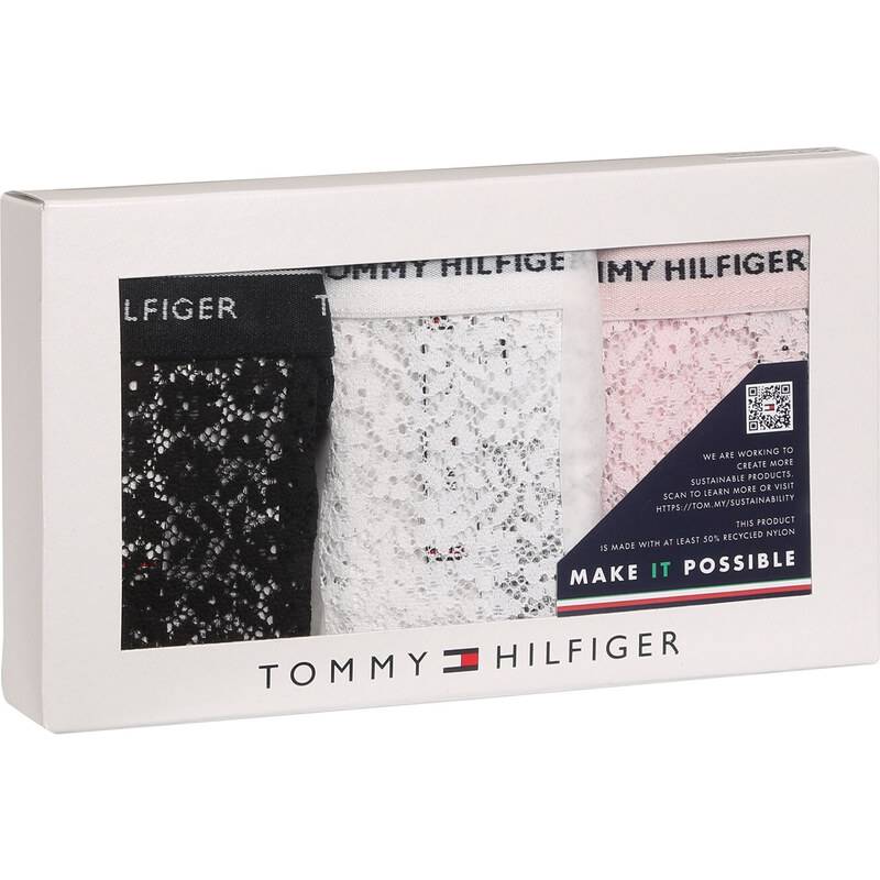 3PACK dámské kalhotky Tommy Hilfiger vícebarevné (UW0UW04897 0SK)