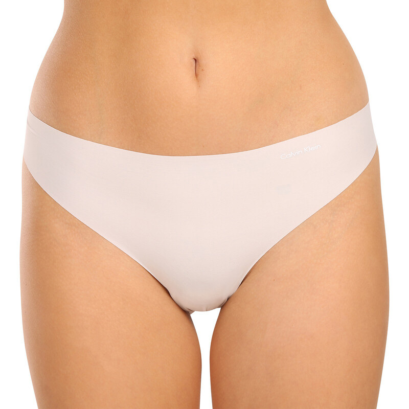 5PACK dámská tanga Calvin Klein bezešvé vícebarevné (QD5147E-HW1)