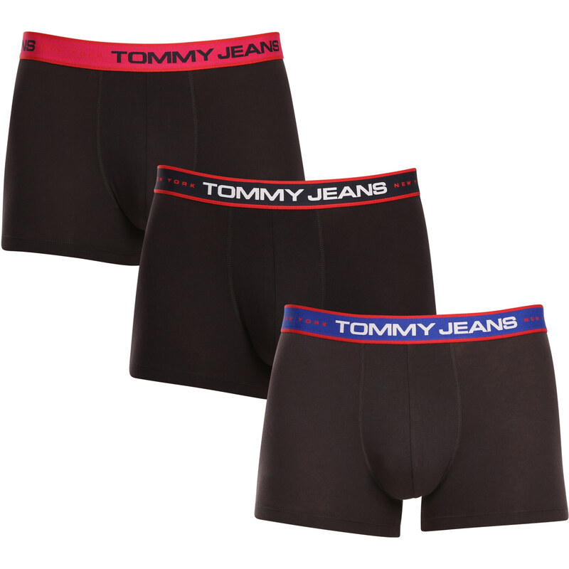 3PACK pánské boxerky Tommy Hilfiger černé (UM0UM03107 0WF)