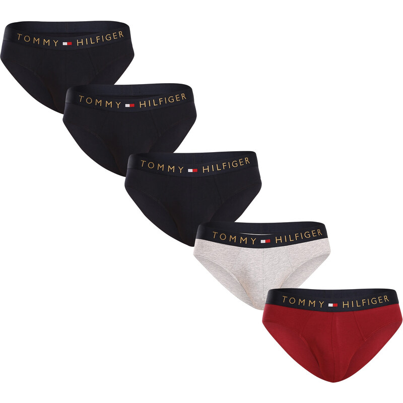 5PACK pánské slipy Tommy Hilfiger vícebarevné