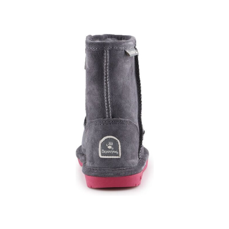 Dětské zimní boty Emma pro batolata 608TZ-903 Charcoal Pomberry - BearPaw