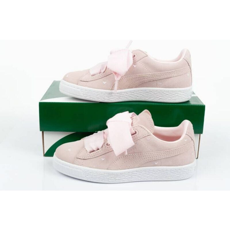 Dívčí boty Suede Heart Jr 365136 03 - Puma