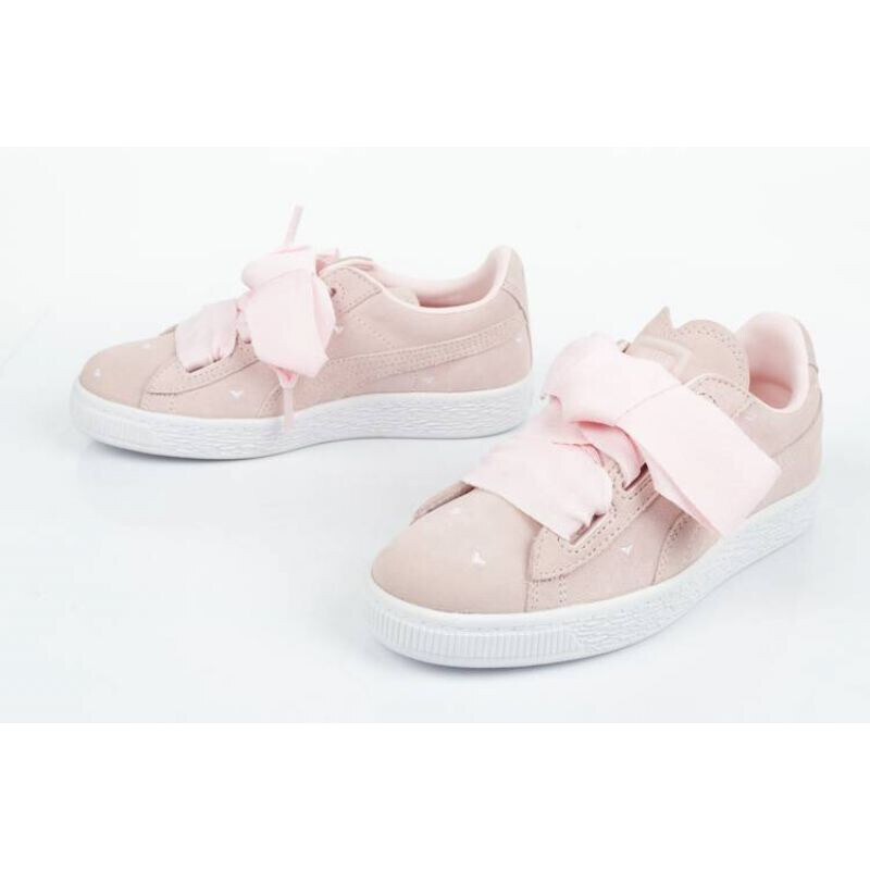 Dívčí boty Suede Heart Jr 365136 03 - Puma