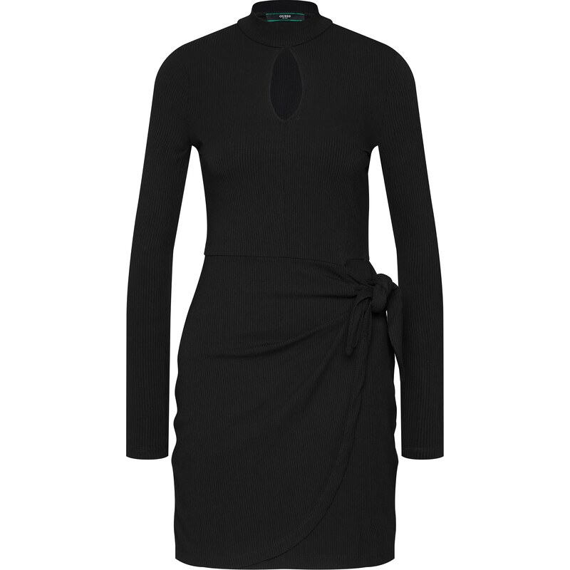 Černé úpletové šaty Guess, velikost XS