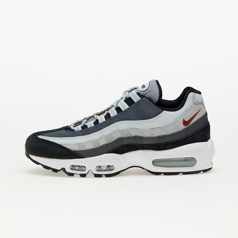 Pánské nízké tenisky Nike Air Max 95 Wolf Grey/ Rugged Orange-Black-Blue Tint