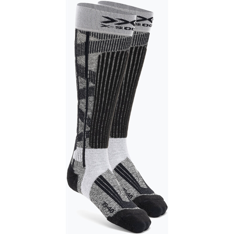 Dámské lyžařské ponožky X-Socks Ski Rider 4.0 grey melange/opal