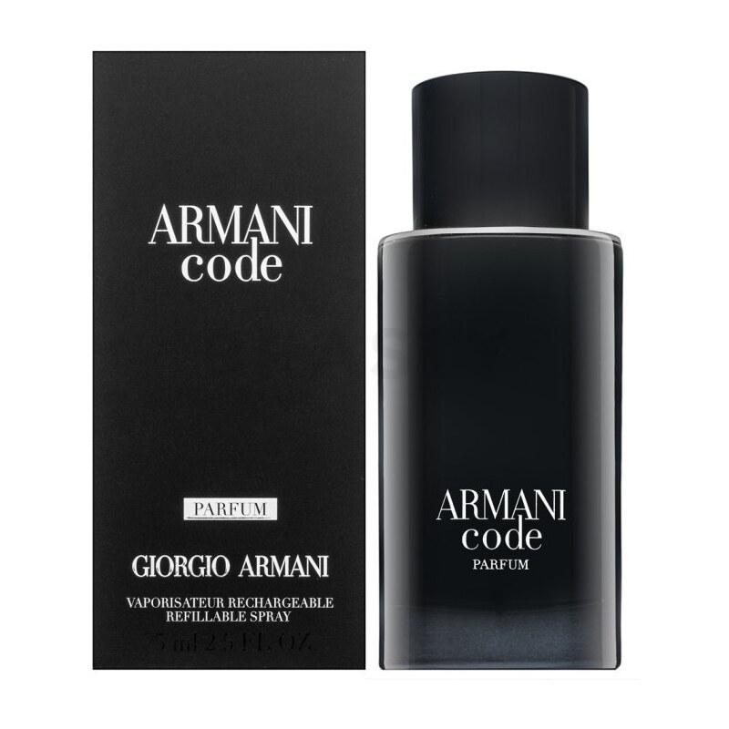 Armani (Giorgio Armani) Code - Refillable čistý parfém pro muže 75 ml